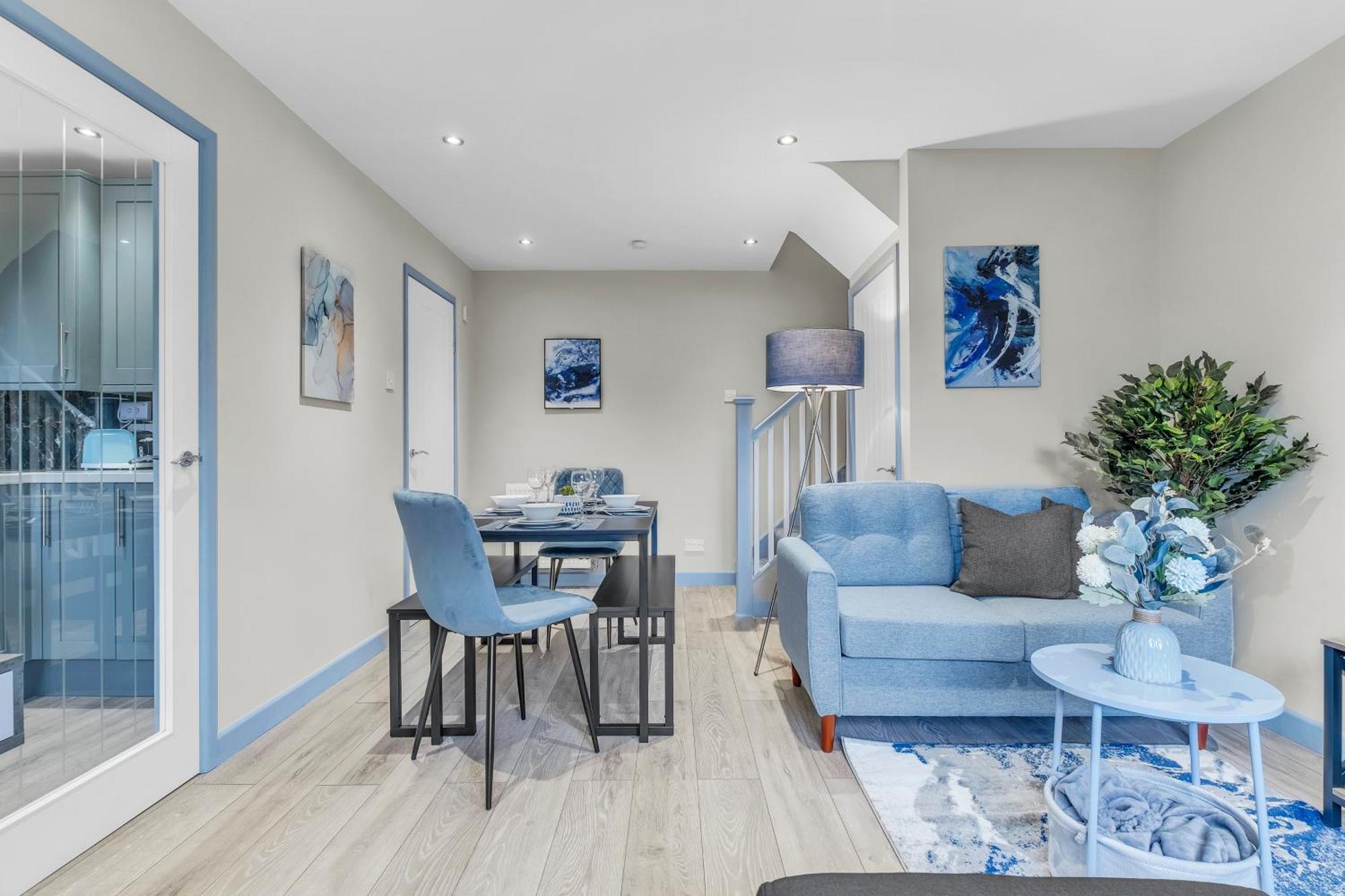 Mk 2-Bedroom Contractor'S Gem, 5 Beds, Sleeps 6, Free Parking Милтон-Кейнс Экстерьер фото